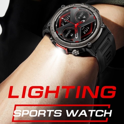 Smart Watch 1.45-inch High-Clear Screen Sports Health Monitoring Sleep Monitor Watch IP67 Waterproof BT5.0 Call 9 Days Long Usage Time Multi-sport Modes for Men Women Health Monitor Watch 