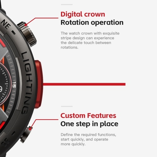 Smart Watch 1.45-inch High-Clear Screen Sports Health Monitoring Sleep Monitor Watch IP67 Waterproof BT5.0 Call 9 Days Long Usage Time Multi-sport Modes for Men Women Health Monitor Watch 