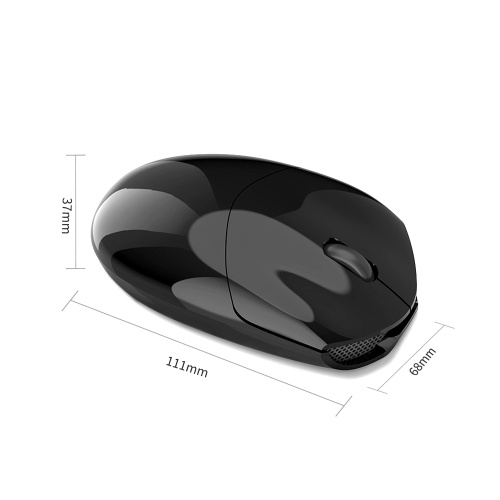 

Mofii SM-398BT BT Wireless Mouse Ergonomic Mouse Streamlined Design Portable Home Office Mouse for PC Laptop Black