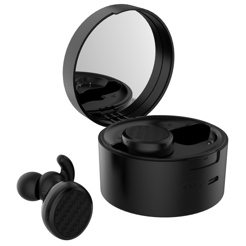 

ZW-T9 Cute Wireless BT Earphone Stereo In-ear Girls Headphone Multifunctional Makeup Mirror/Phone Holder for IOS/Android