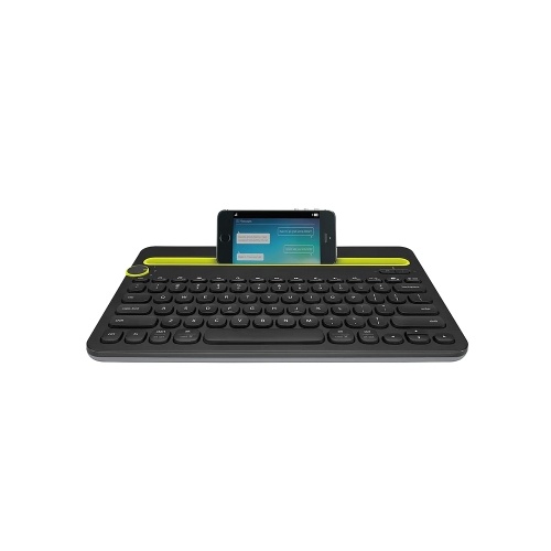 

Logitech K480 Wireless BT Keyboard Portable Ultra-slim Office Keyboard Compatible with Windows/Mac/Android/Chrome OS/iOS Black