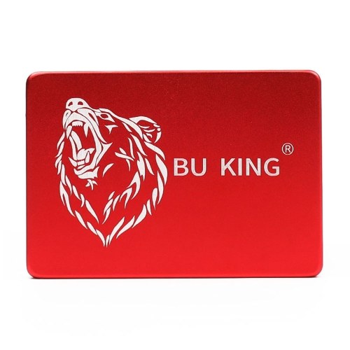 

BU KING SSD2.5inch Red Bear Compatibility Speed Transmission & Rock-solid Reliability High-quality Memory Chips Red 60GB