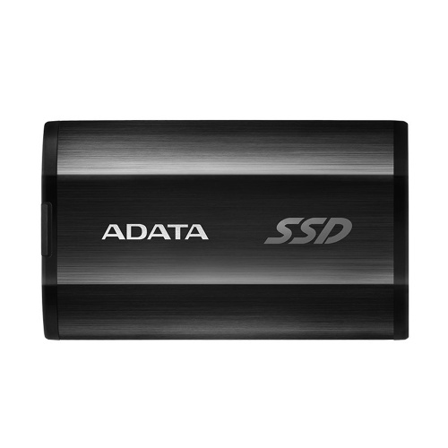 Unidad de estado sólido móvil ADATA SE800 SSD portátil Transmisión de alta velocidad USB 3.2 Gen 2 Interfaz tipo C Negro 512GB