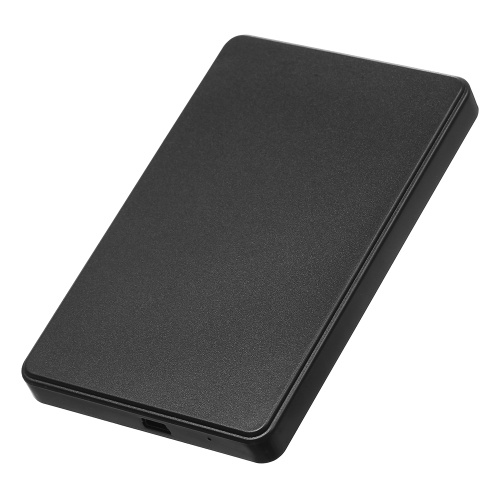 

120GB USB2.0 Portable Hard Disk Mobile Hard Drive High-speed Transmission Large Capacity Shockproof Plug and Play Black