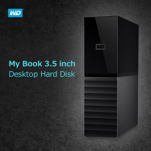 WD My Book 8TB Desktop Portable Hard Disk 3.5 inch Large Capacity External Desktop Computer Hard Drive Complete Backup 