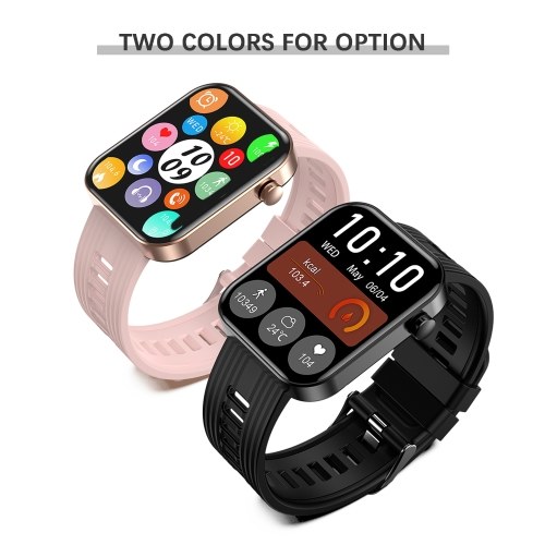 FW10 1.96`` Smartwatch BT5.0 Intelligent Watch IP67-waterproof Fitness Tracker Compatible for Android iOS 