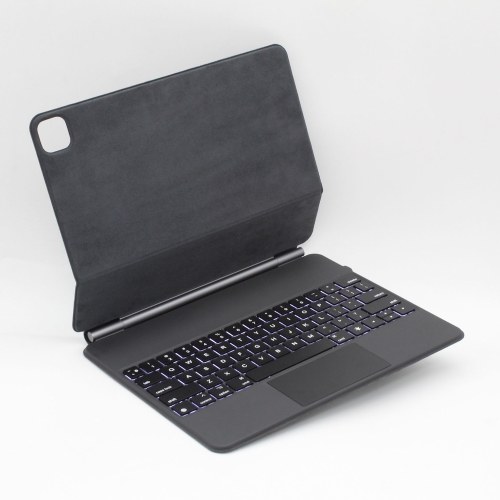 Magic Keyboard Multi-functional Trackpad Backlit Wireless BT Connection Long Battery Life Full Protection Suitable for 10.9/11 inch iPad Keyboard