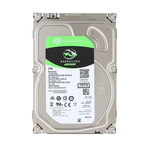 Seagate 2TB Desktop HDD Internal Hard Disk Drive 7200 RPM SATA 6Gb/s 64MB Cache 3.5-inch ST2000DM005