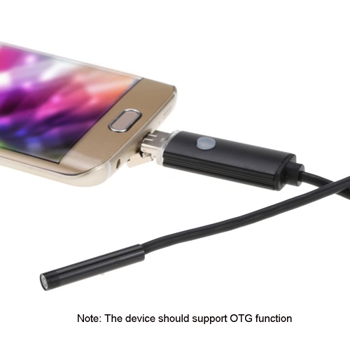 

5.5mm 2m 2 в 1 Цифровой USB эндоскоп Borescope Ручной Осмотр Змея камеры 6 Led для Android смартфонов / ноутбуков