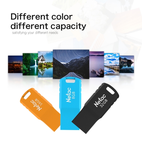 

Netac U195 8G USB2.0 High Speed Flash Drive