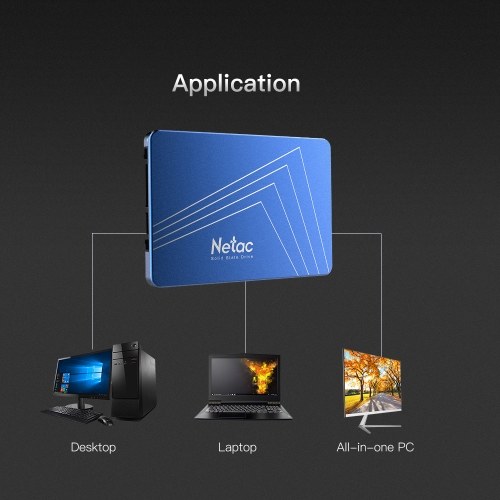 

Netac N500S 480G SATA6Gb/s 2.5in Solid State Drive 3D TLC Nand Flash