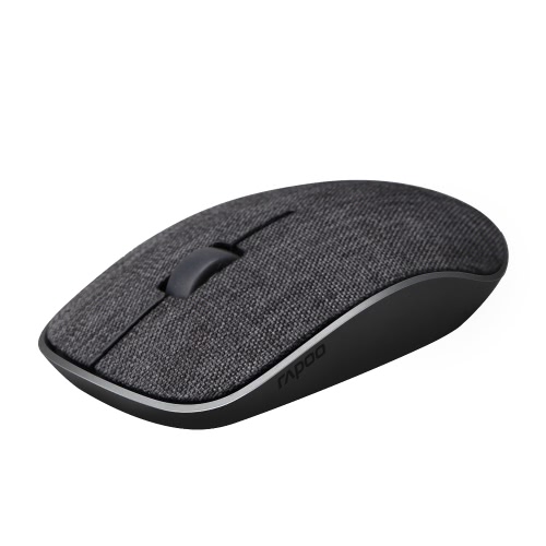 

Rapoo 2.4G Wireless Silent Mouse Optical Fashion Mice Soft Fabric Cover 1000 DPI for Mac PC Laptop Computer Office