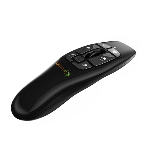 

Lefant F8 Wireless Presenter 2.4GHz Air Mouse Remote Control Clicker with Red Laser Pointer Scroll Wheel for PPT Keynote Presentation