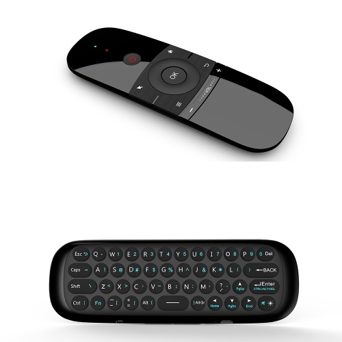 

Air Mouse 2.4G Wireless Motion Sensing Air Mouse Беспроводная клавиатура ИК-обучение Удаленная воздушная мышь Пульт дистанционного управления MINI Keyboard