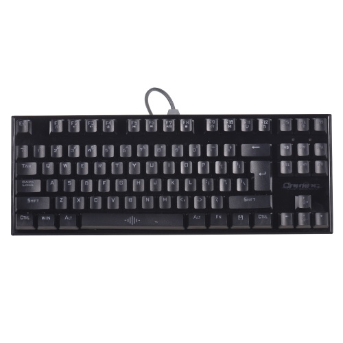 

K28 Backlit Mechanical 87 keys Colorful LED USB Wired Keyboard