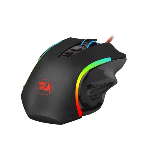 

REDRAGON M607 Mouse USB Wired 8 Buttons 7200DPI Ergonomic Design Programmable Gamer Gaming Mice