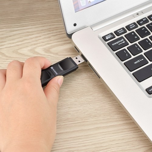 

KODAK K233 Slim U Disk Портативный USB 3.0 Высокоскоростная коробка передач Автомобильный USB-накопитель с анти-потерей Водонепроницаемый мини-размер с независимой пылезащитной крышкой 64 ГБ Желтый