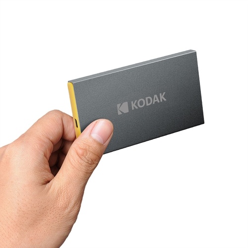 

KODAK X250 Series HD SSD Mobile Solid State Drive PSSD Low Power Consumption Type-C 3.1 High-Speed Transmission Rapid Read & Write Low Noise 120GB