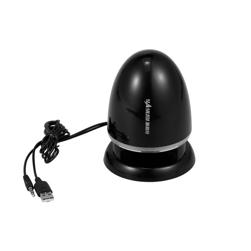

YS-A801 Цифровой динамик Hi-Fi Мини-динамик Портативный сабвуфер USB Проводной мультимедийный динамик с красочным светодиодом Черный