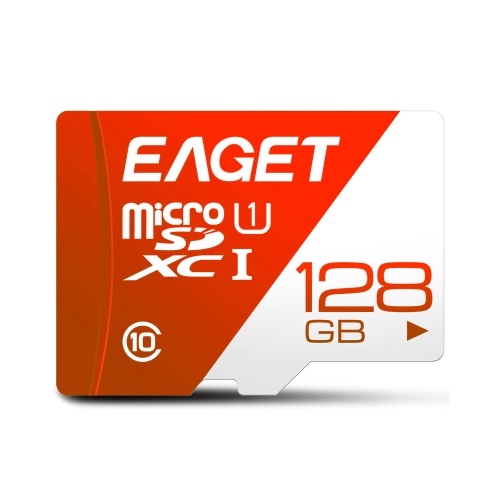 

EAGET T1 TF Card 128GB TF Memory Card U1 C10 High Speed Large Capacity Memory Card for Driving Recorder Monitoring Devices