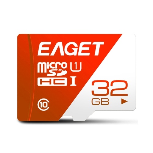 

EAGET T1 TF Card 32GB TF Memory Card U1 C10 High Speed Large Capacity Memory Card for Driving Recorder Monitoring Devices