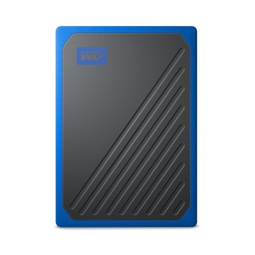 WD Portable SSD My Passport Go 2TB USB 3.0 High Speed Mobile Hard Disk Portable Shockproof External Hard Drive Blue