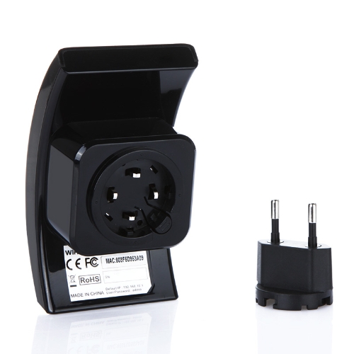 Repetidor de Wifi Wireless-N 802.11 n rede roteador gama expansor 300 M UE Plug preto