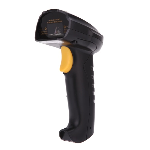 Auto Sensing High Performance Bi-directional USB Cable Laser Barcode Scanner with Plastic Support Base Handheld or Supermarket