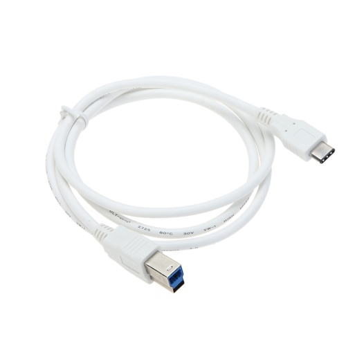 1m Multifunctional 10gbps High Speed Usb 3.0 B To Usb 3.1 Type C Interface Data Transmission Video Output Male Connector Cable Charging Line For Macbook