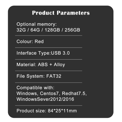Encrypted USB Drive Secure USB Flash Drive 32GB / 64GB / 128GB / 256GB AES256-bit USB 3.0 Hardware Password Memory Stick Automatic Lock for Personal Protection Aluminum Alloy Shell with Encryption Keypad 