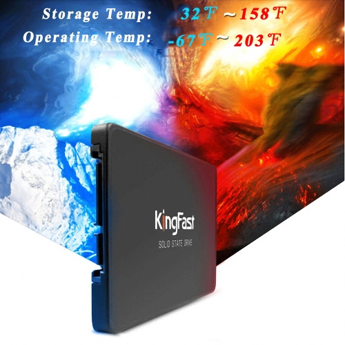 

Kingfast F6 PRO 120G SSD 2.5inch SATA 3.0 6Gb/s Internal Solid State Drive TLC for Desktop Notebook Laptop Ultrabook