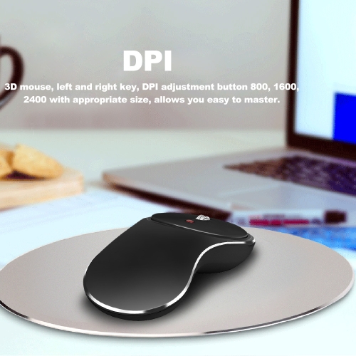 

LUOM LMQ2 2.4G Wireless Gaming Mouse Ergonomic 3 Adjustable DPI Options Mouse Plug and Play for PC Gold