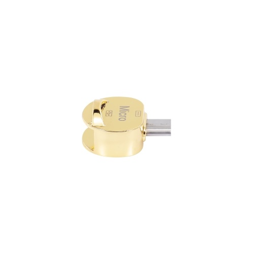 

OTG Adapter Micro USB to USB2.0 OTG Adapter USB Converter for Smartphone/Laptop/Tablet (Gold)