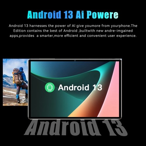 

Планшет 6 ГБ + 128 ГБ, 10,1 дюйма, 1960*1080, высокая четкость, Android13, 4G, вызовы, 8-ядерный процессор MT6797, 128 ГБ расширяемой памяти, BT4.2, аккумулятор 6000 мАч, длительное время ожидания, чехол для планшета