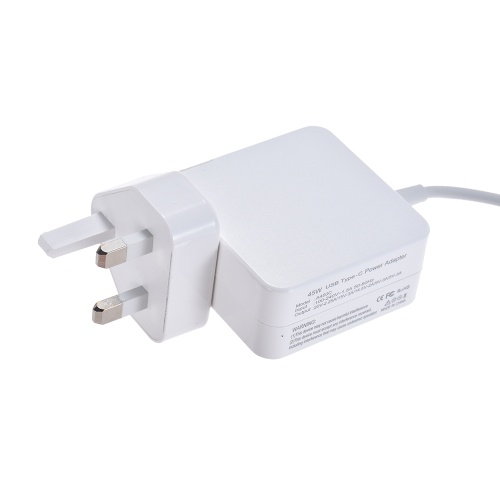 Alimentatore AC DC 100 V-240 V 1.5A 45 W USB Type-C 20 V 2.25A / 15 V 3A / 14.5 V 2A / 9V 3A / 5V 3A Caricabatterie compatto per MacBook / Xiaomi