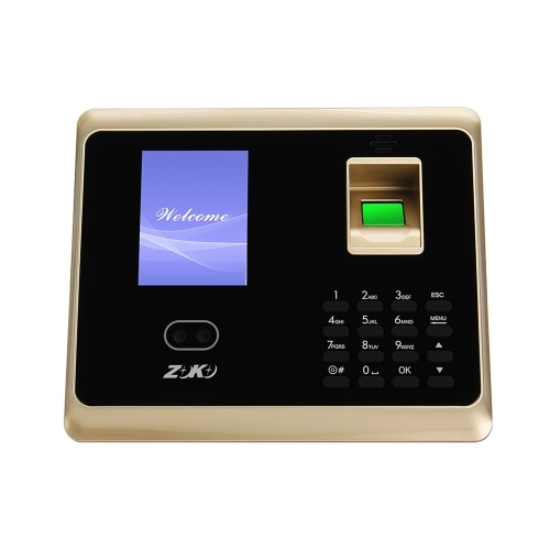 ZK-TA50 Face Fingerprint Recognition Access Control System Password Attendance Machine UK Plug