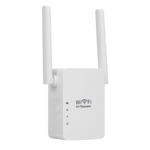 Ripetitore WIFI WR13 Wireless WiFi Range Extender Booster 300 Mbps Router WIFI Signal Booster 2 Antenne Spina UK