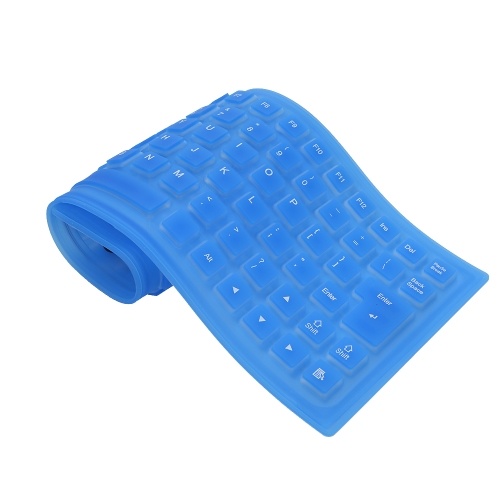 

85 Keys Flexible Keyboard USB Interface Foldable and Portable Dustproof Waterproof Quiet