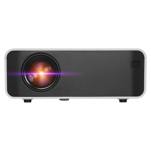 

W80 Portable LCD Projector 480P Physical Resolution Multiple Ports for Office Home Theater White EU Plug(Basic Version)