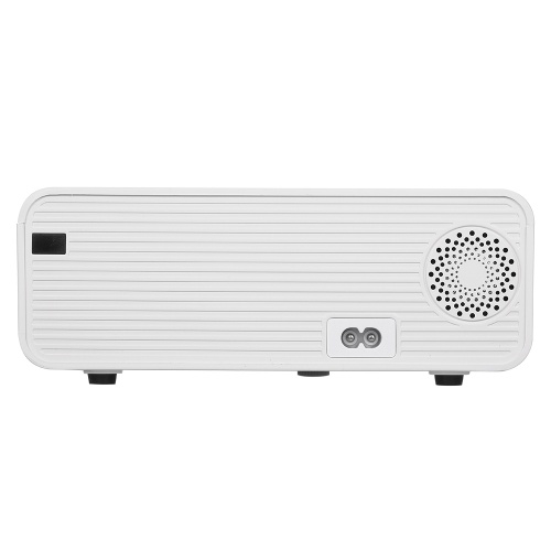 

W80 Portable LCD Projector 720P Physical Resolution Multiple Ports for Office Home Theater White US Plug(Basic Version)