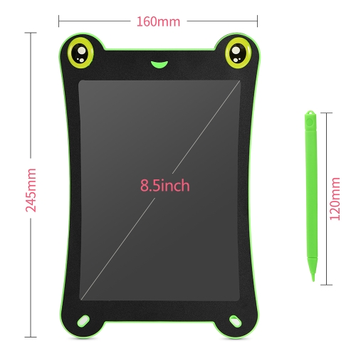 

WT085C 8.5-Inch LCD Writing Tablet Handwriting Drawing Board with Plastic Stylus for Kids Home Office Use Green