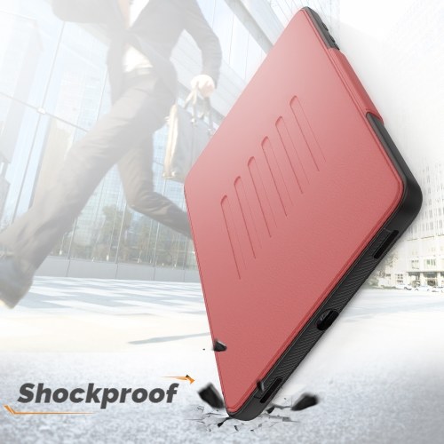 Tablet Case Replacement for Galaxy Tab A(2019)10.1-inch SM-T510/T515/T517 Full Body Protection Case Red