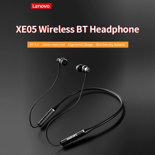 

Lenovo XE05 Wireless BT Headphone In-ear Waterproof Sport Noise Reduction Headset Ergonomic Design Long Endurance Time Green