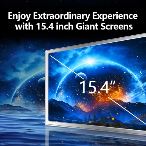 15.4 inch Portable Triple-screen Monitor Laptop Expansion Screen 1920*1080 Resolution Easy Installation for 15-17 inch Laptop 