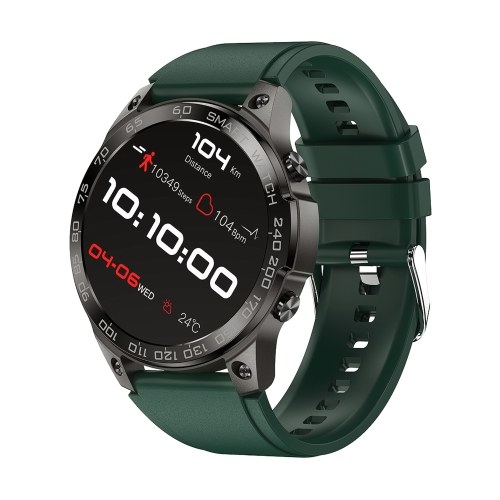 DM50 1.43inch Smartwatch HD Color Touchscreen IP68 Waterproof Fitness Tracker Compatible with Android iOS 