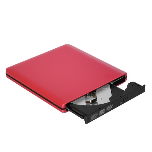 

USB 3.0 Портативный внешний DVD-RW / CD-RW Burner Writer Rewriter Дисковод для оптических дисков Компакт-диск с DVD-плеером для но