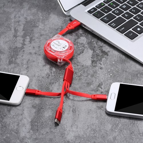 

3-in-1 Noodle Design Charging Cable Data Cable