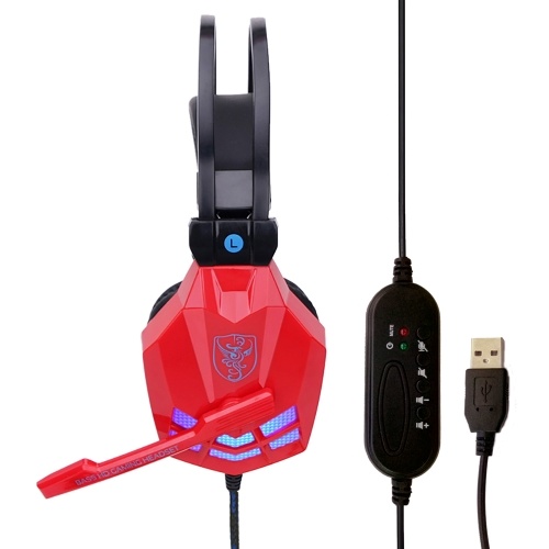 

SOYTO SY850MV Стерео Встроенная звуковая карта Игровая гарнитура