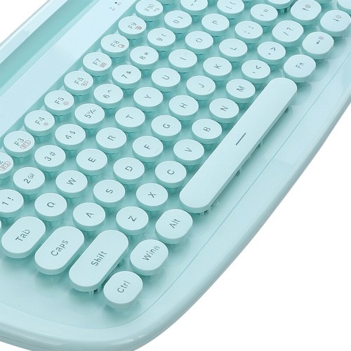 

FD K510D Беспроводная Bluetooth-клавиатура Двойной режим Эргономичный дизайн Стабильное соединение Подсветка для нескольких устройств Переключатель подсветки для планшетов, ноутбуков и смартфонов Зеленый