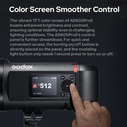 Godox AD600Pro II All-in-One Outdoor Flash Light +  GODOX X3S 2.4G Wireless Flash Trigger Transmitter Compatible with Sony Cameras 